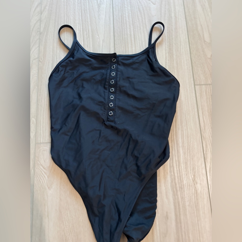 UpWest Black Classic One-Piece Swimsuit
